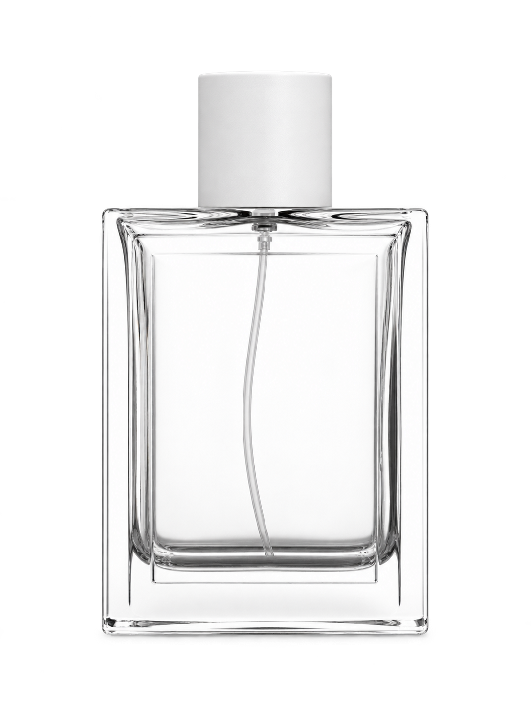 100ml コンパクトな平型香水ボトル ガラス 品番HYD1255