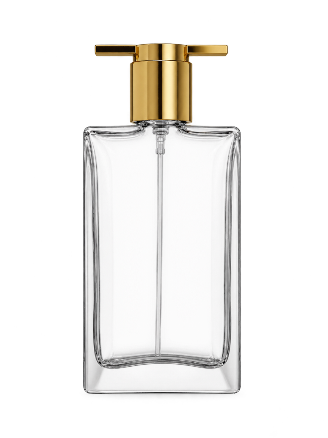 50ml 平型香水ボトル ガラス 品番HYD1356
