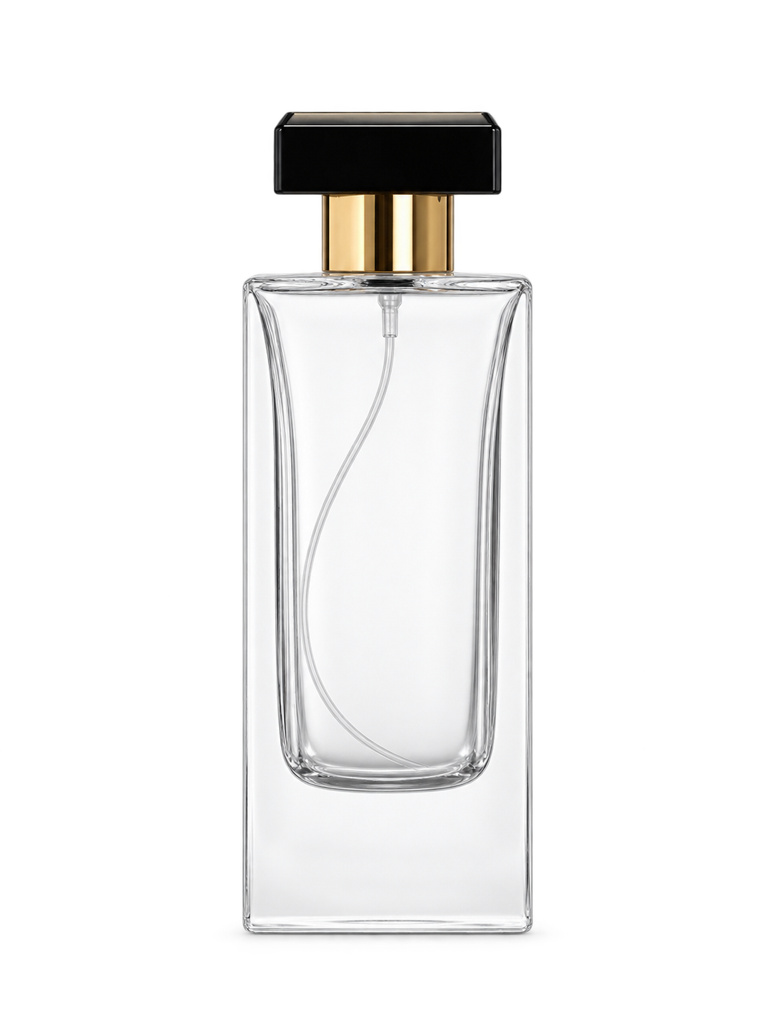80ml 平型香水ボトル ガラス 品番HYD9150