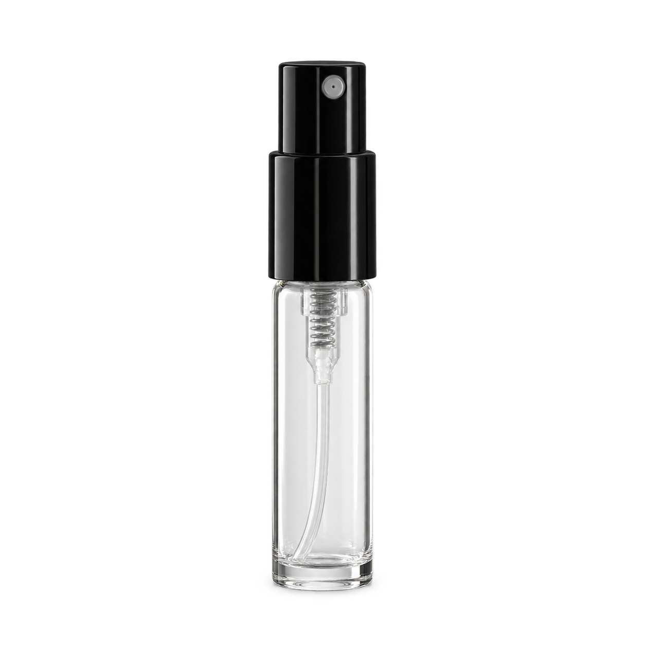 3ml スリムな円筒型香水ボトル ガラス 品番MINI-SPRAY-3ML