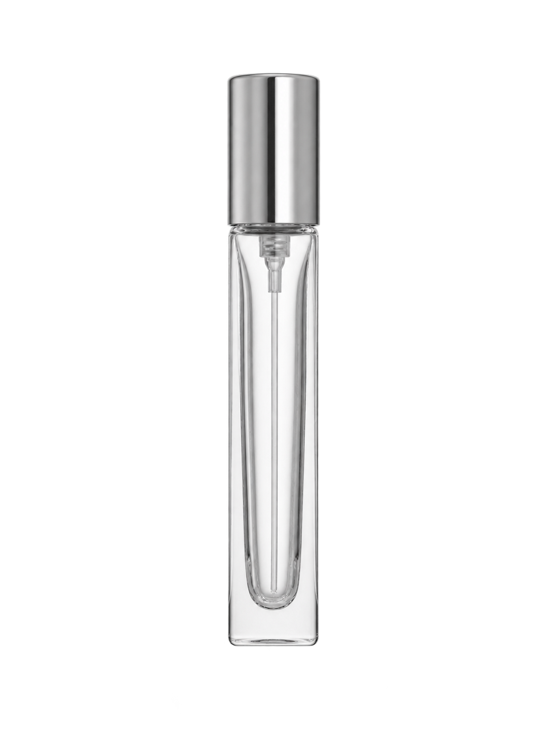 10ml スリムな円筒型香水ボトル ガラス 品番SLL-001