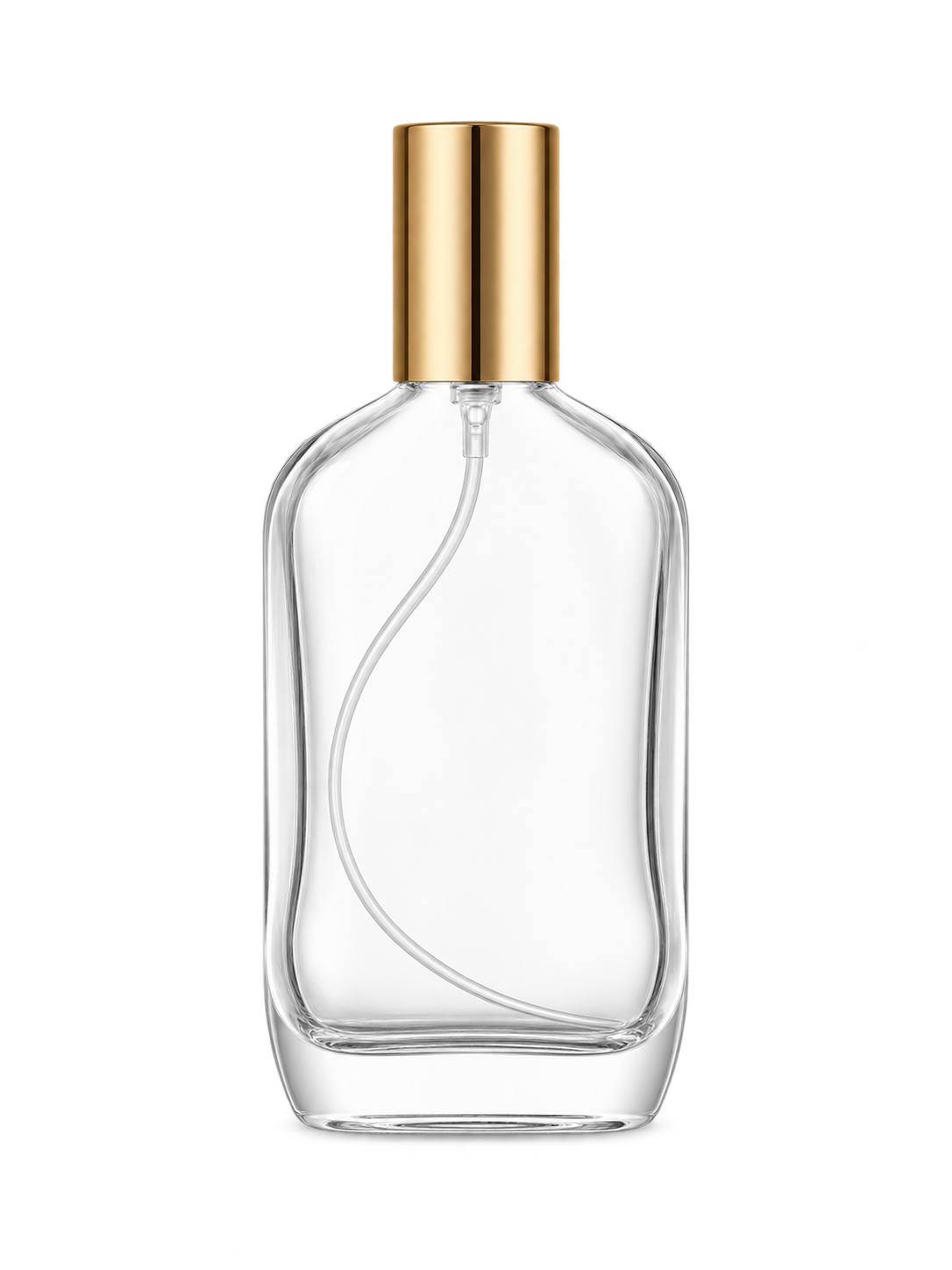 50ml 平型香水ボトル ガラス 品番XB102