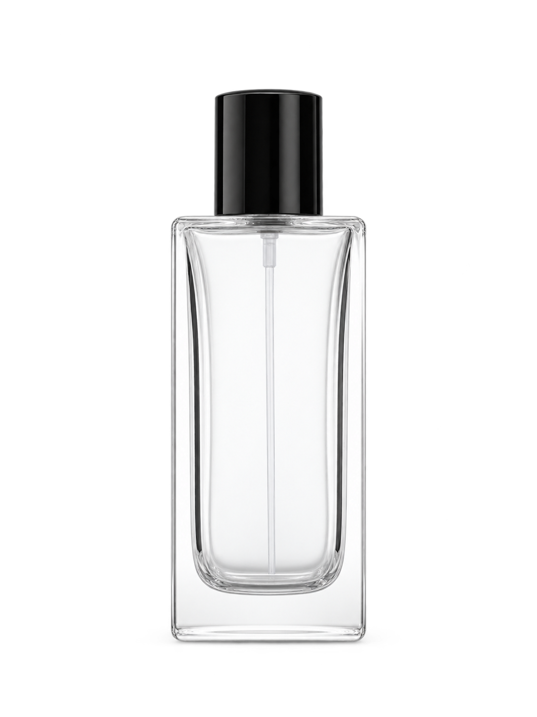 100ml 角型香水ボトル ガラス 品番XB111