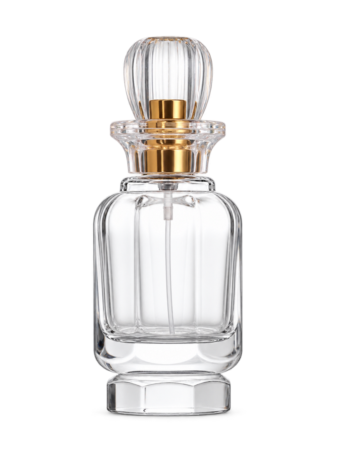 50ml 円筒型香水ボトル ガラス 品番XB115