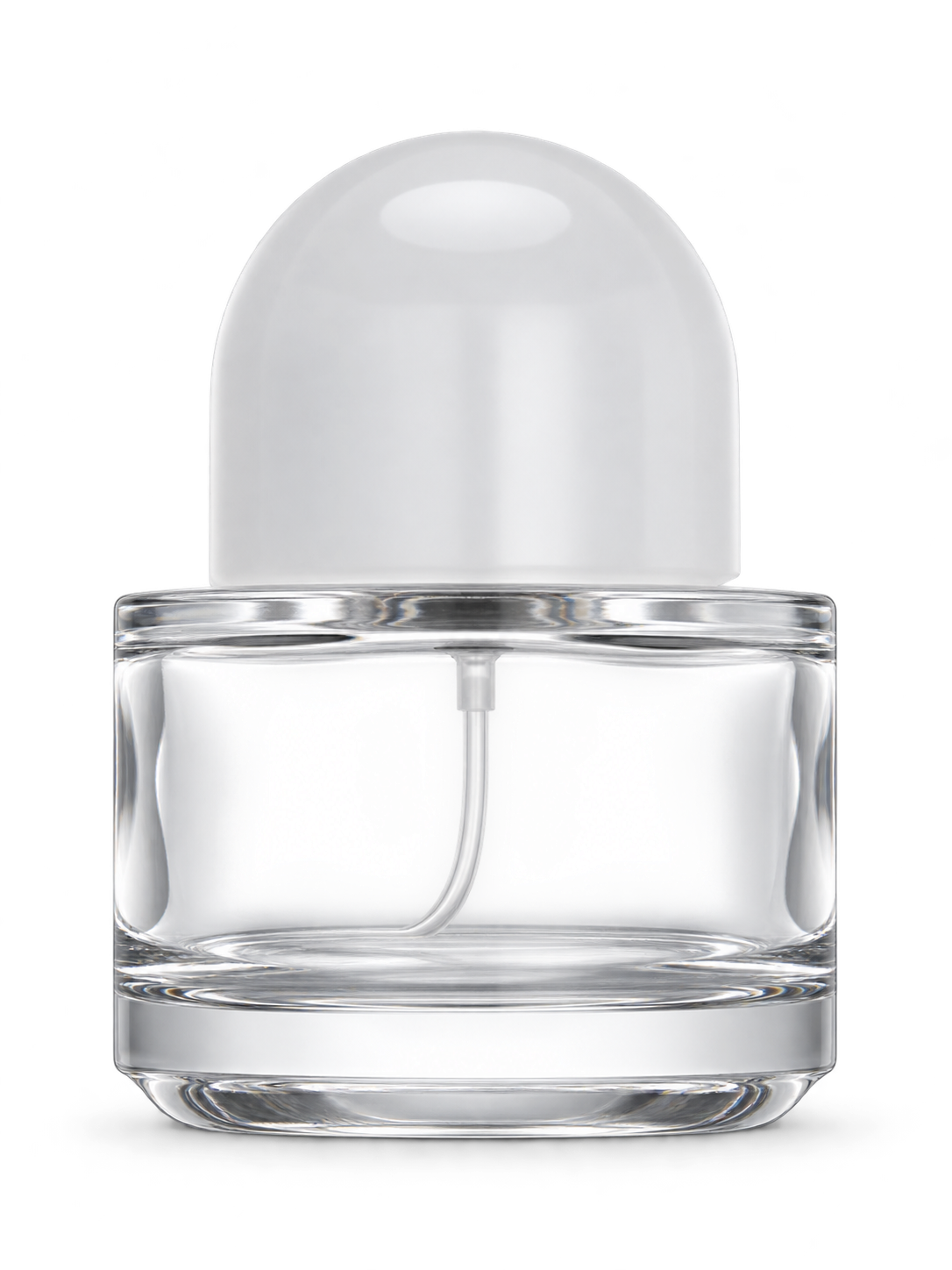 30ml コンパクトな円筒型香水ボトル ガラス 品番XB116
