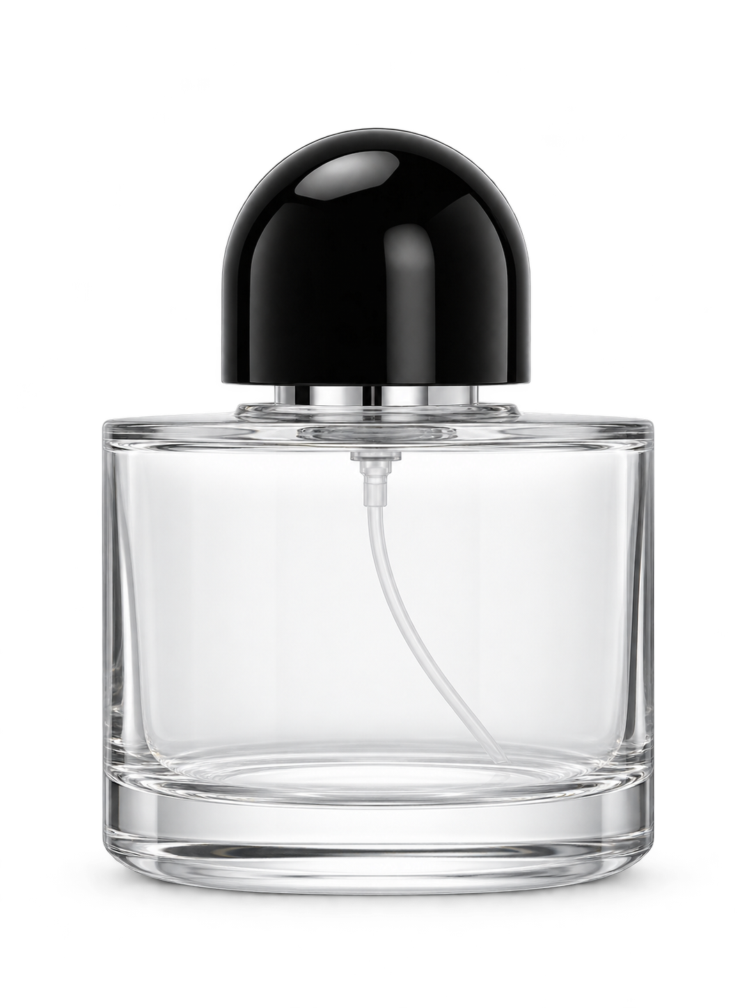100ml コンパクトな円筒型香水ボトル ガラス 品番XB129