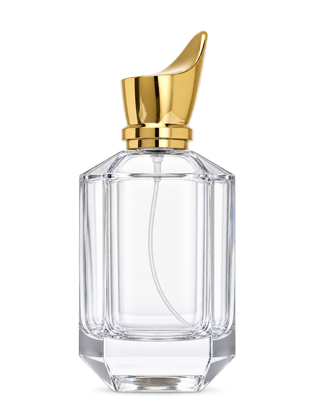 100ml 平型香水ボトル ガラス 品番XB173