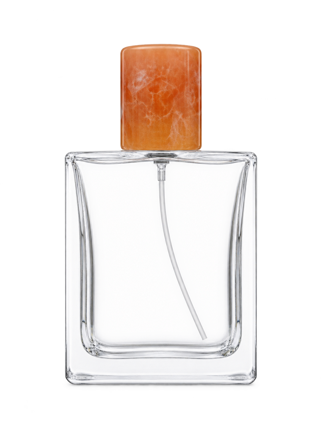 100ml コンパクトな平型香水ボトル ガラス 品番XB177
