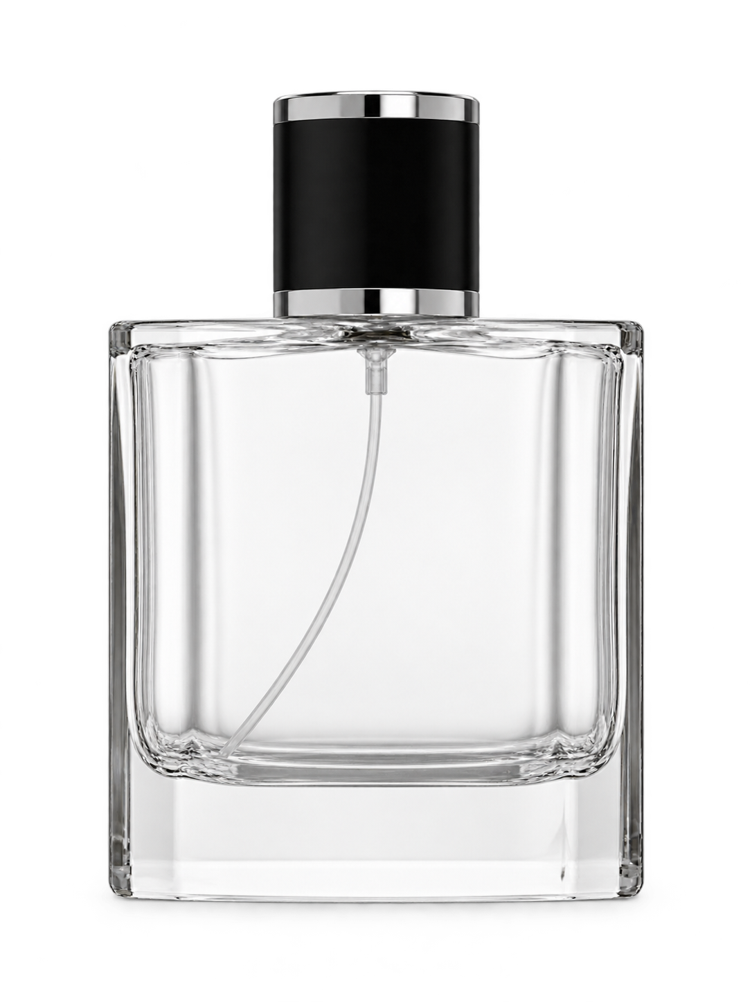100ml コンパクトな平型香水ボトル ガラス 品番XB179