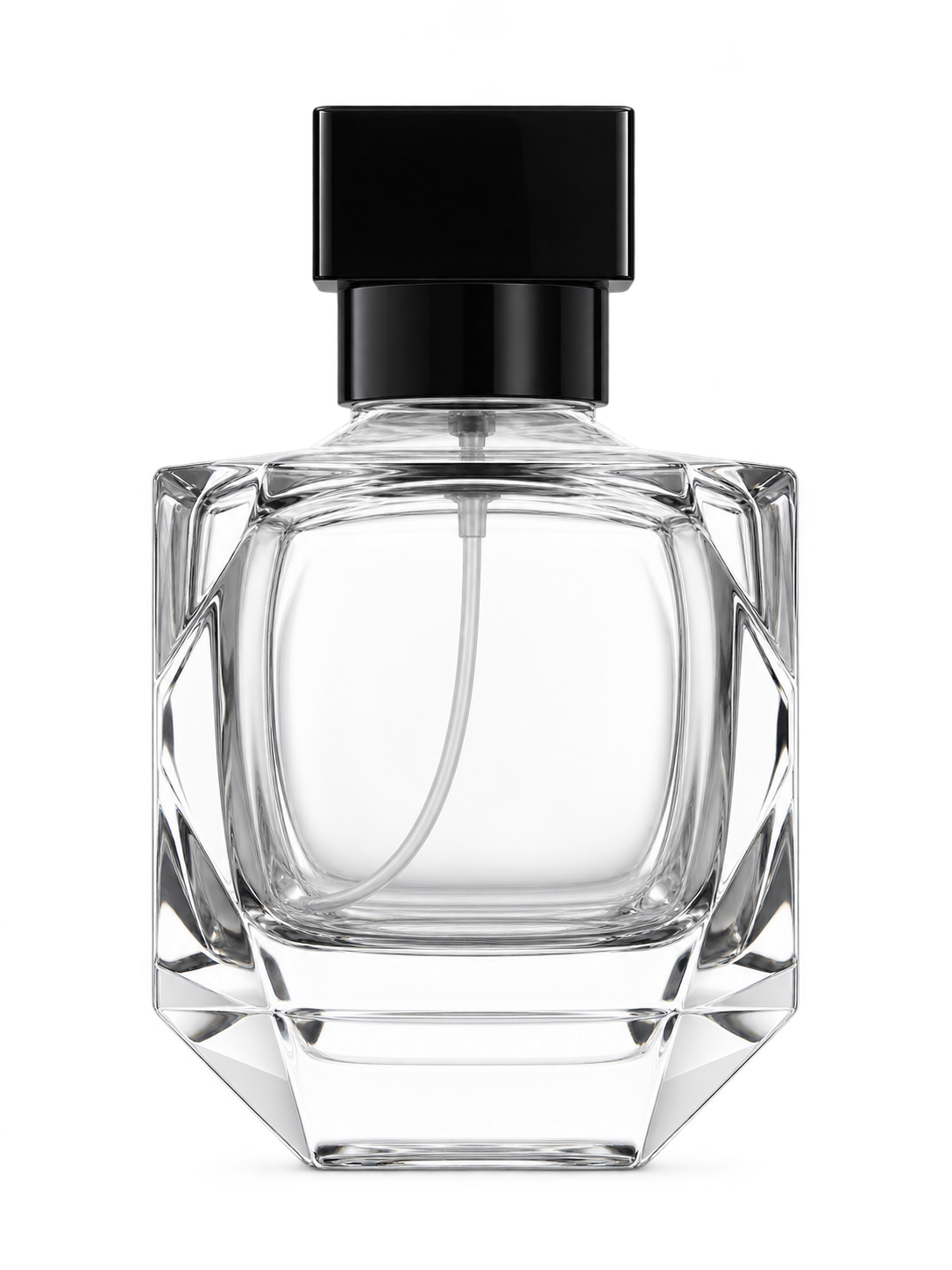100ml コンパクトな角型香水ボトル ガラス 品番XB180