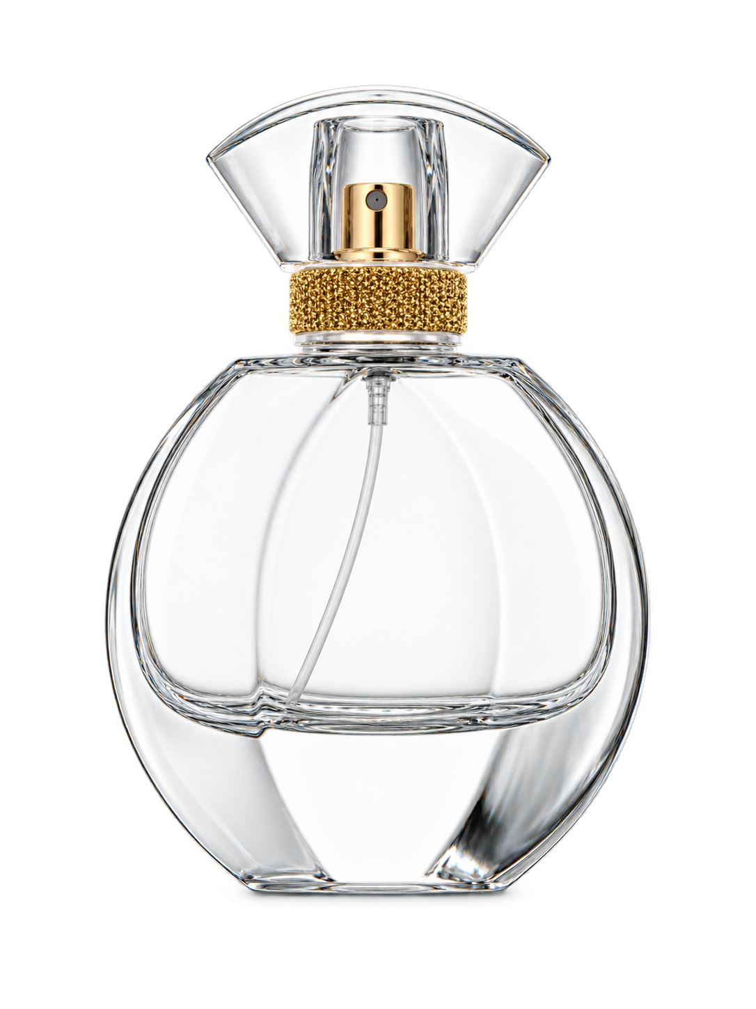 50ml コンパクトな平型香水ボトル ガラス 品番XB189