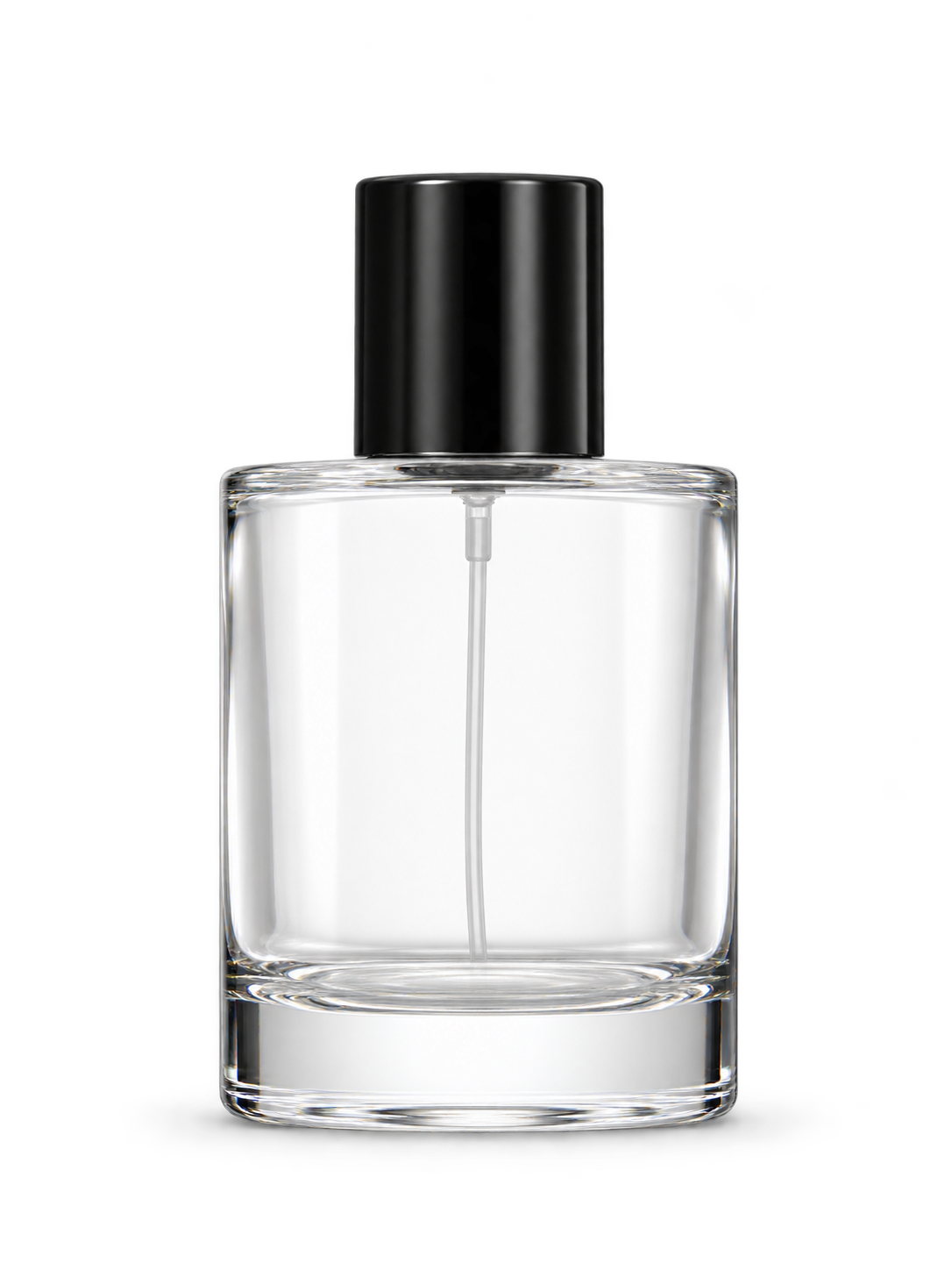 100ml コンパクトな円筒型香水ボトル ガラス 品番XB197