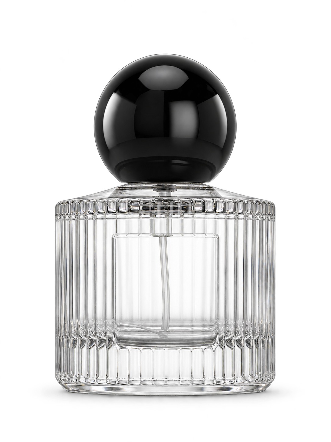 40ml コンパクトな円筒型香水ボトル ガラス 品番XB215
