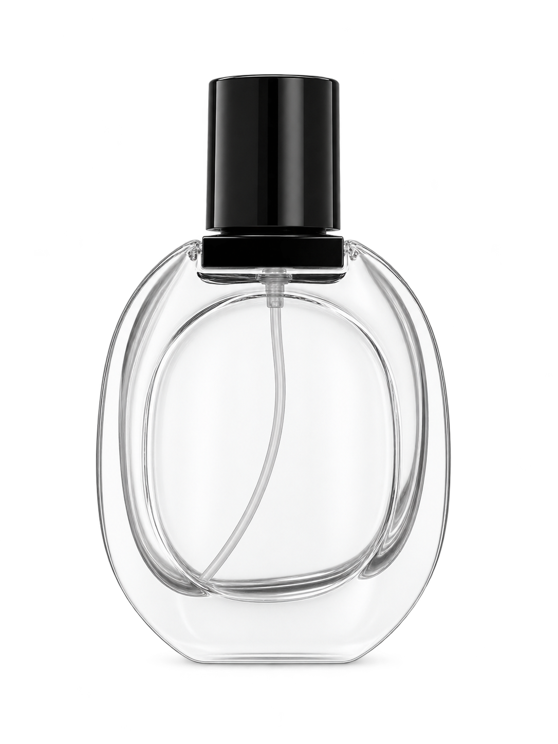 30ml コンパクトな平型香水ボトル ガラス 品番XB226