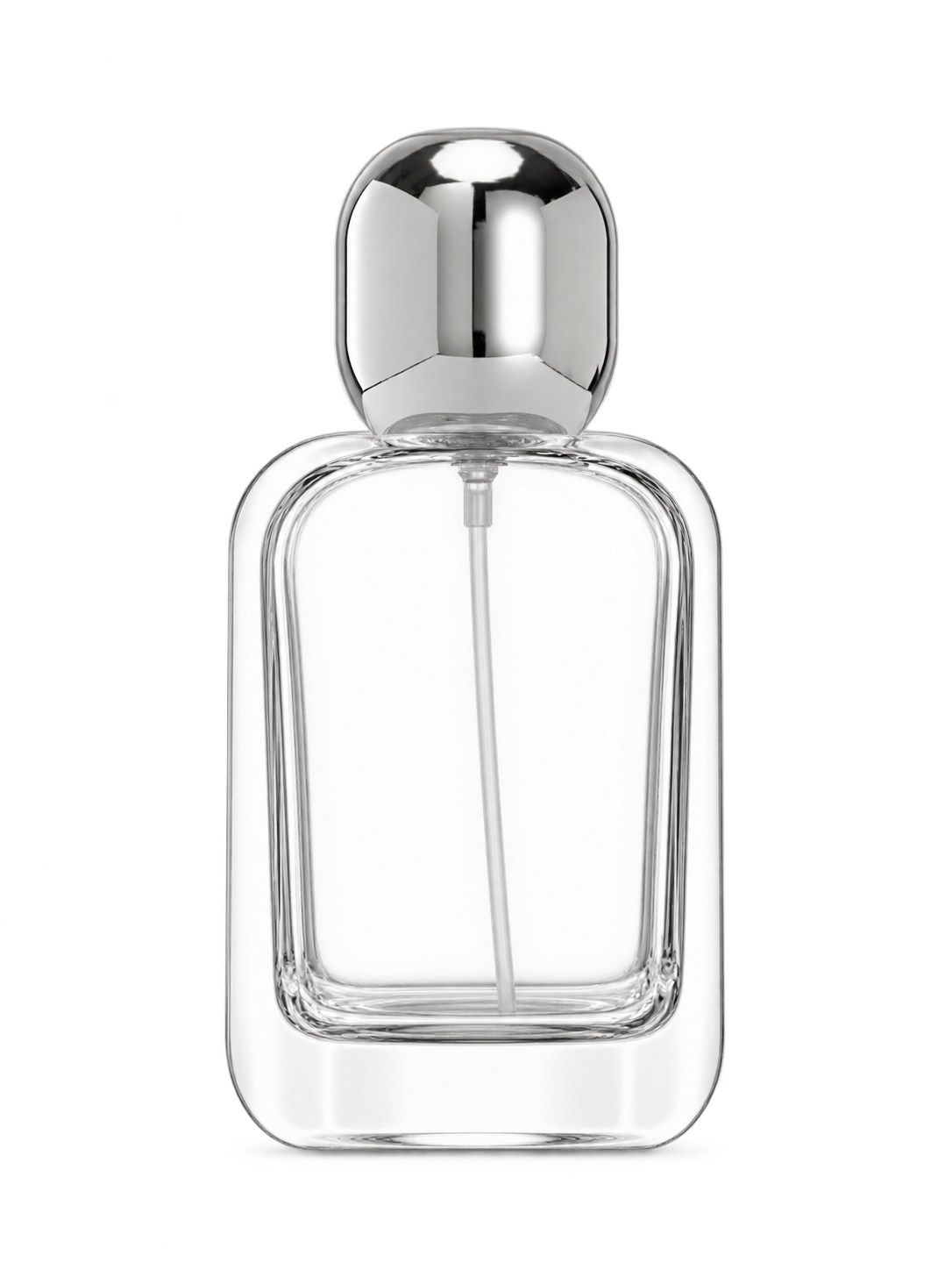 50ml コンパクトな平型香水ボトル ガラス 品番XB234
