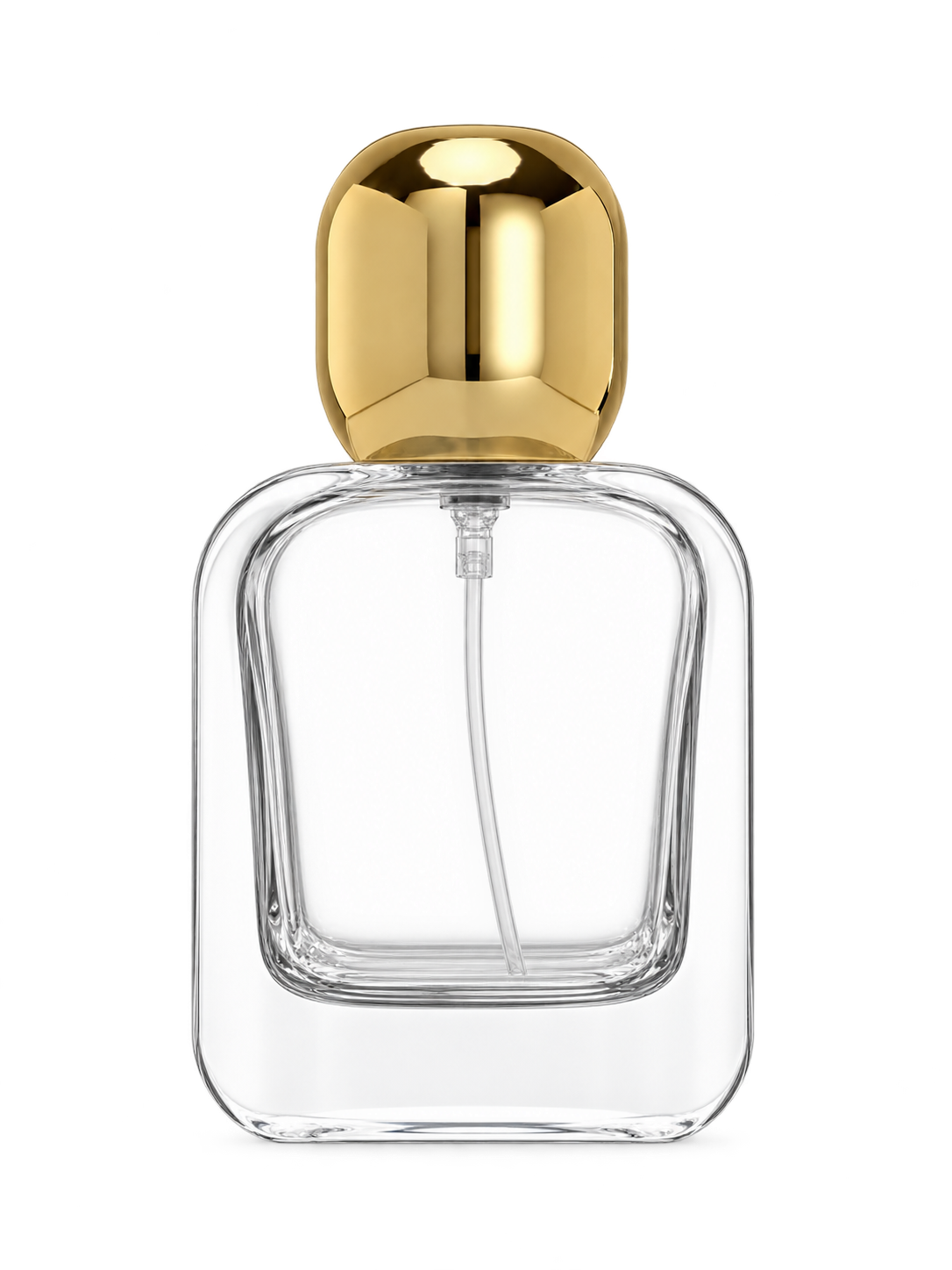30ml コンパクトな平型香水ボトル ガラス 品番XB235