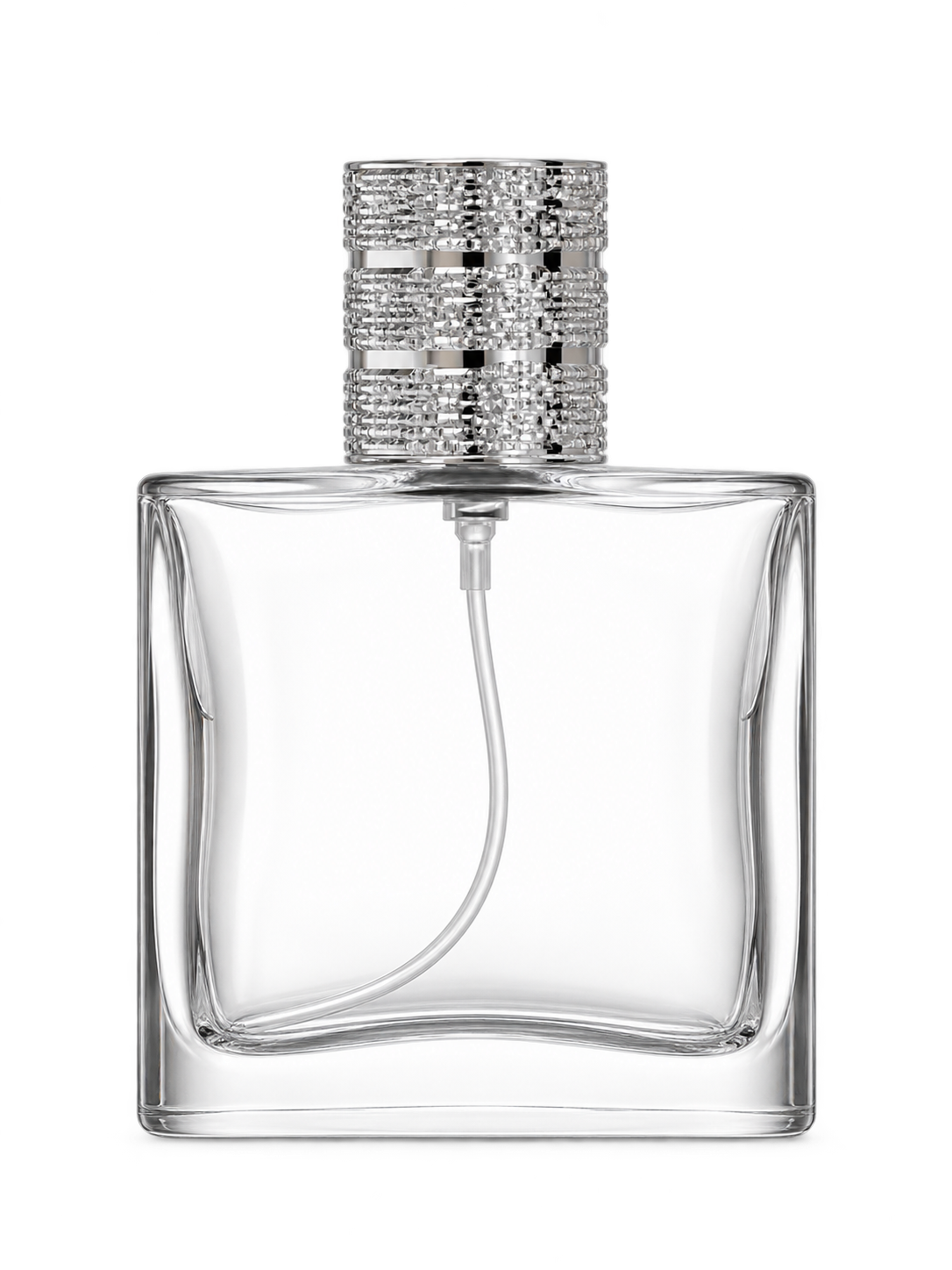 30ml コンパクトな平型香水ボトル ガラス 品番XB277