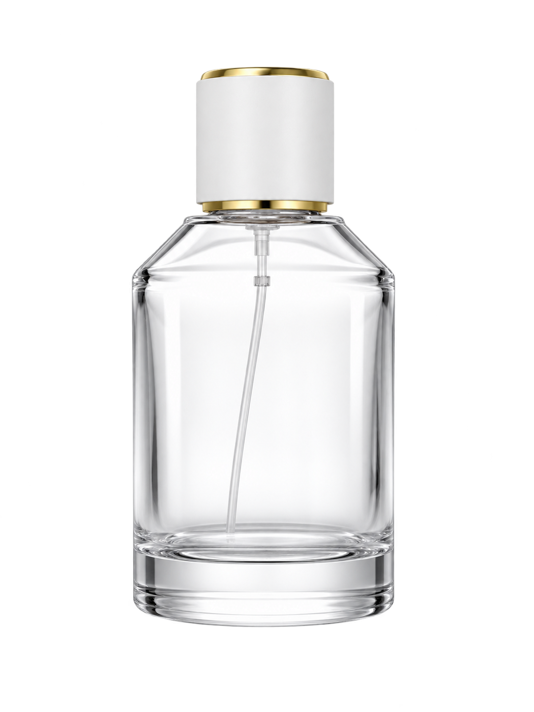 100ml コンパクトな円筒型香水ボトル ガラス 品番XB306