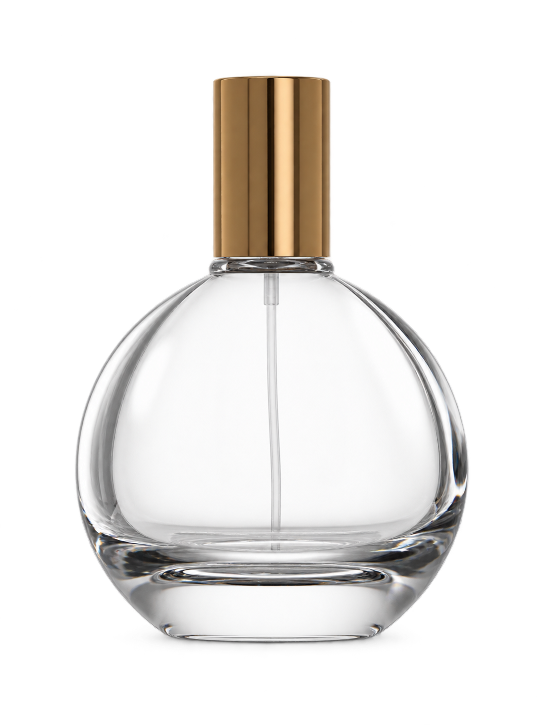 100ml コンパクトな円筒型香水ボトル ガラス 品番XB320