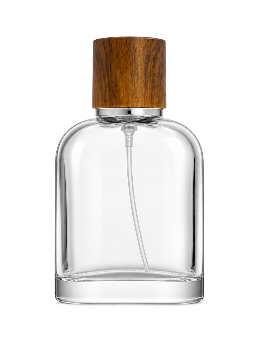 50ml コンパクトな平型香水ボトル ガラス 品番XB322