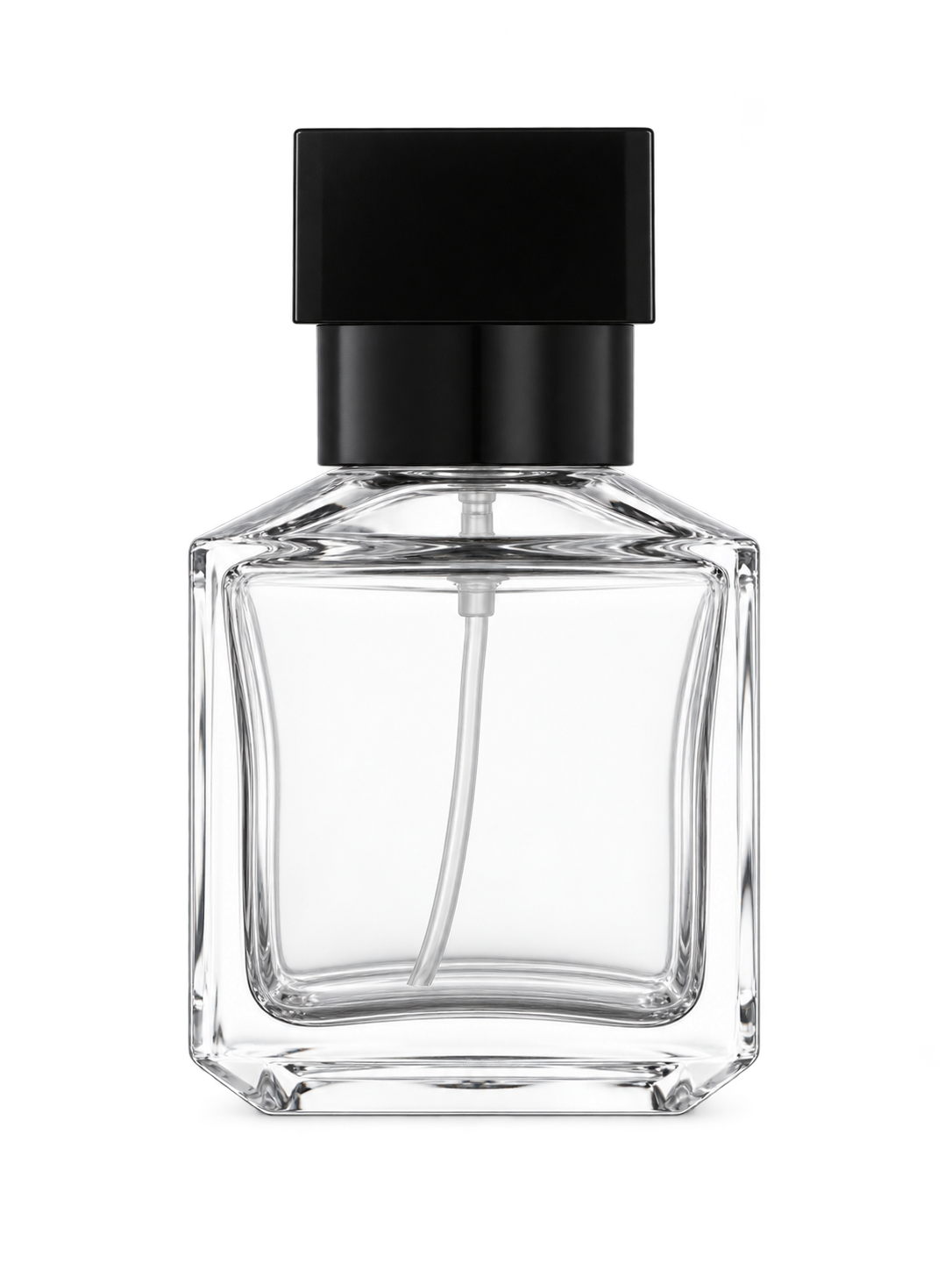 50ml コンパクトな角型香水ボトル ガラス 品番XB343