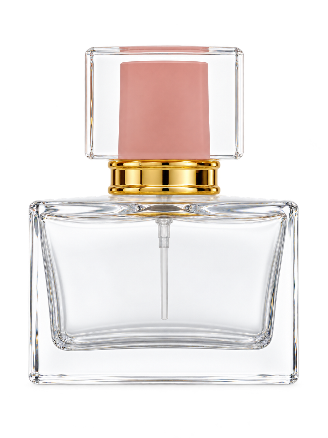 30ml コンパクトな平型香水ボトル ガラス 品番XB348