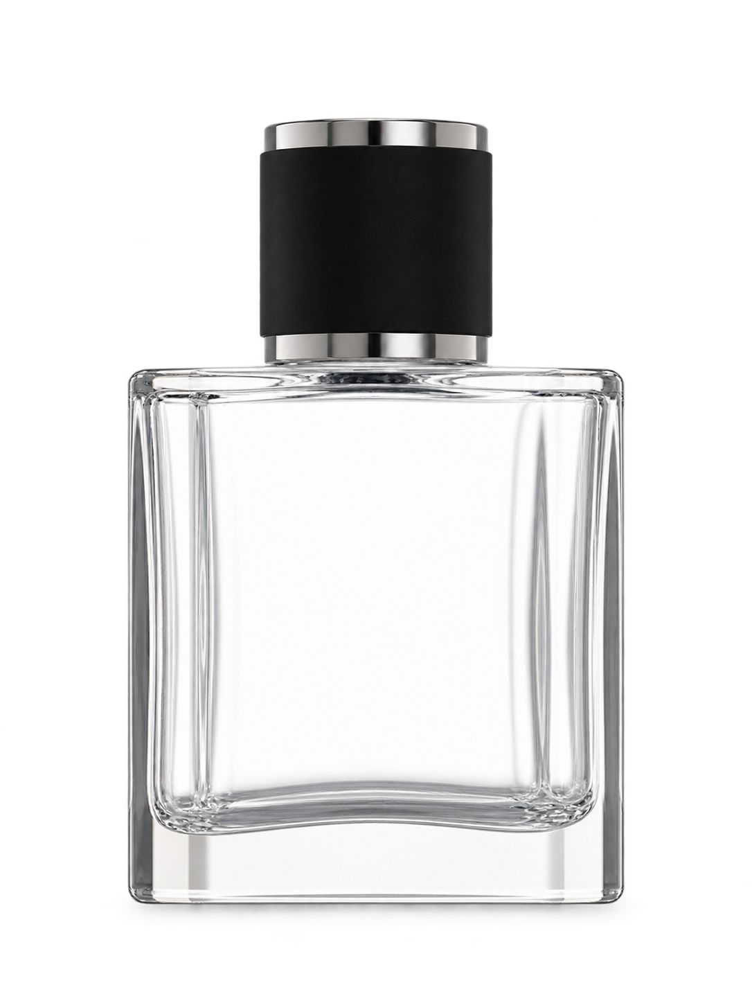 50ml コンパクトな平型香水ボトル ガラス 品番XB365