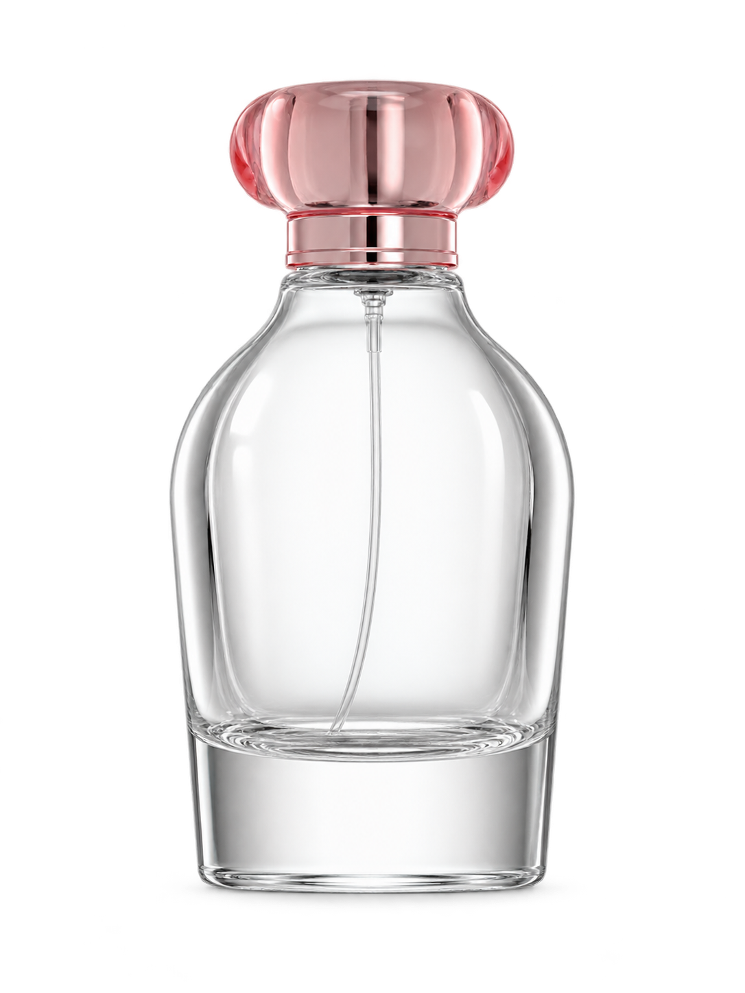 100ml コンパクトな円筒型香水ボトル ガラス 品番XB383