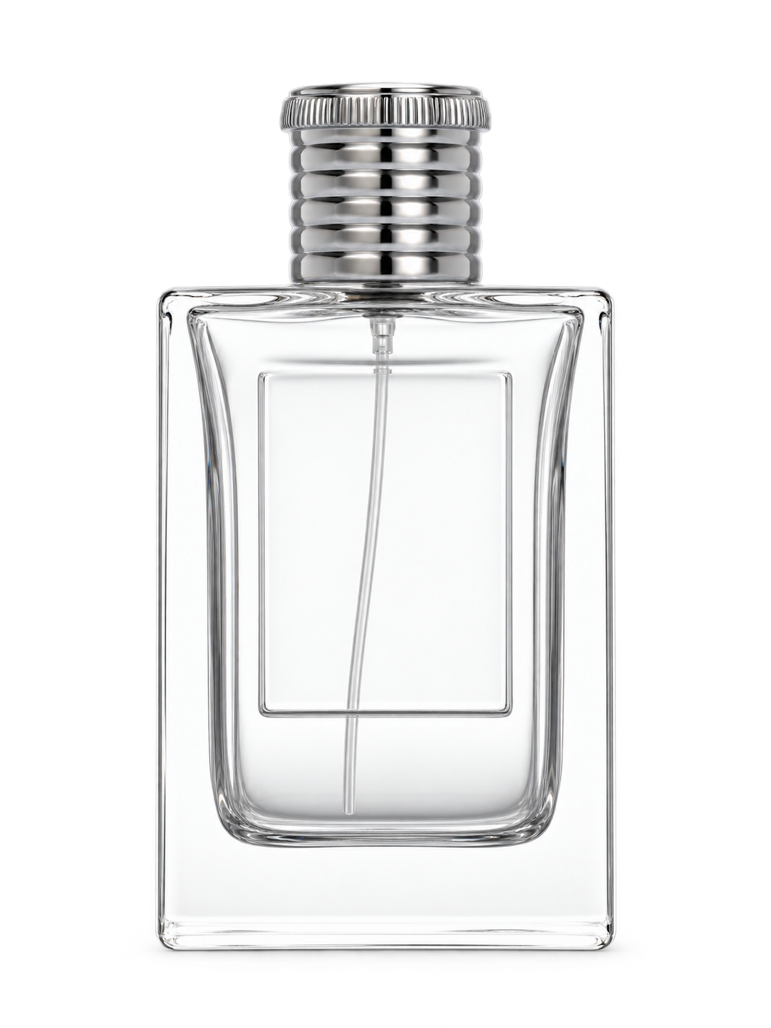100ml 平型香水ボトル ガラス 品番XB390
