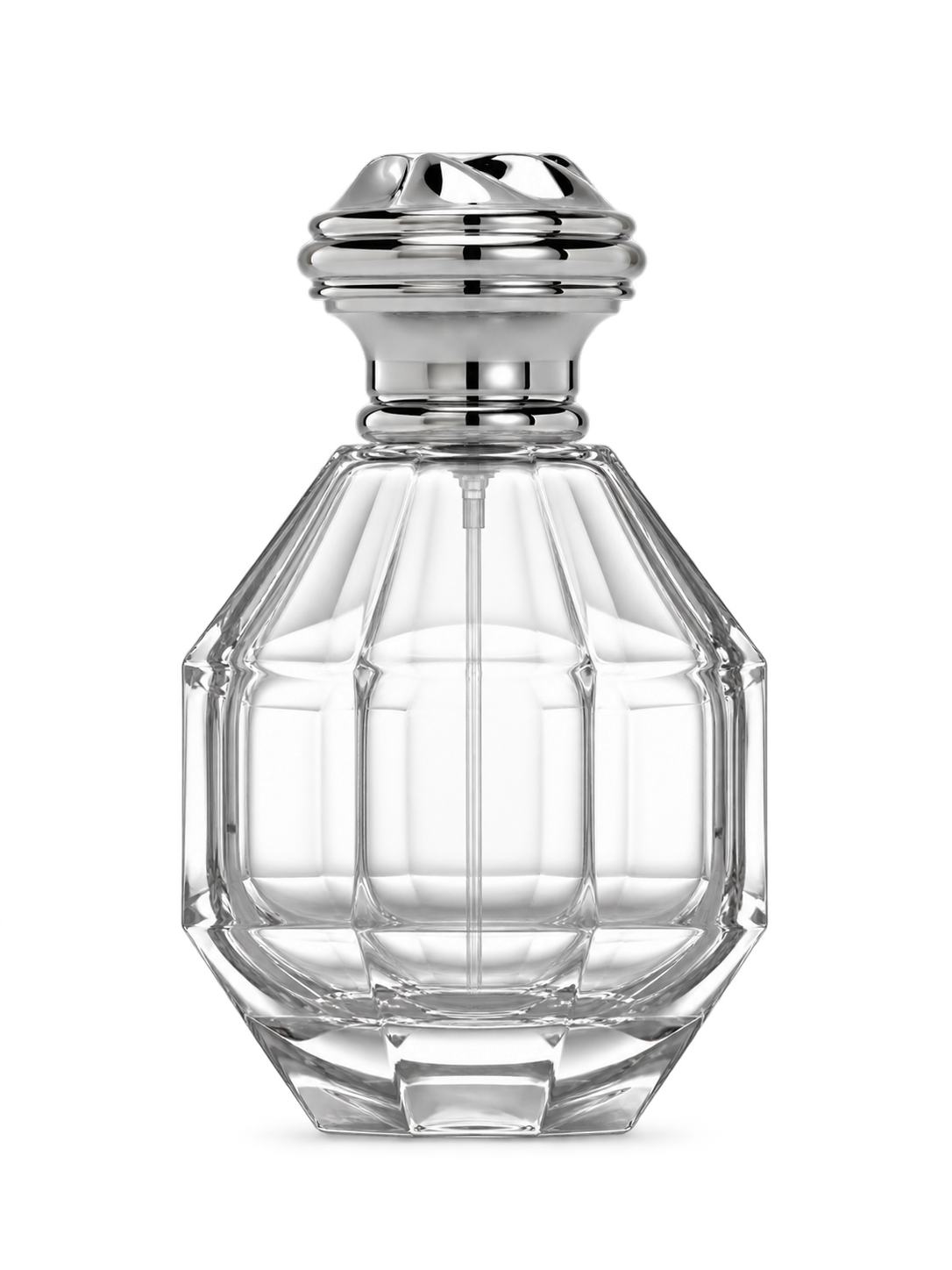 100ml コンパクトな円筒型香水ボトル ガラス 品番XB398