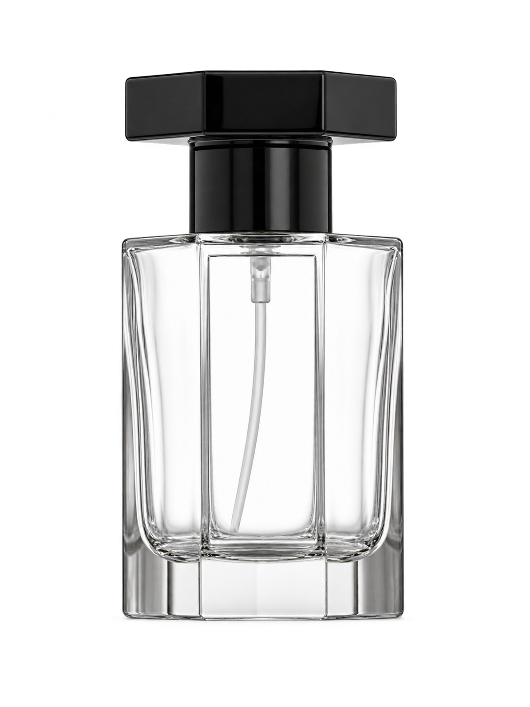 50ml コンパクトな円筒型香水ボトル ガラス 品番XB408