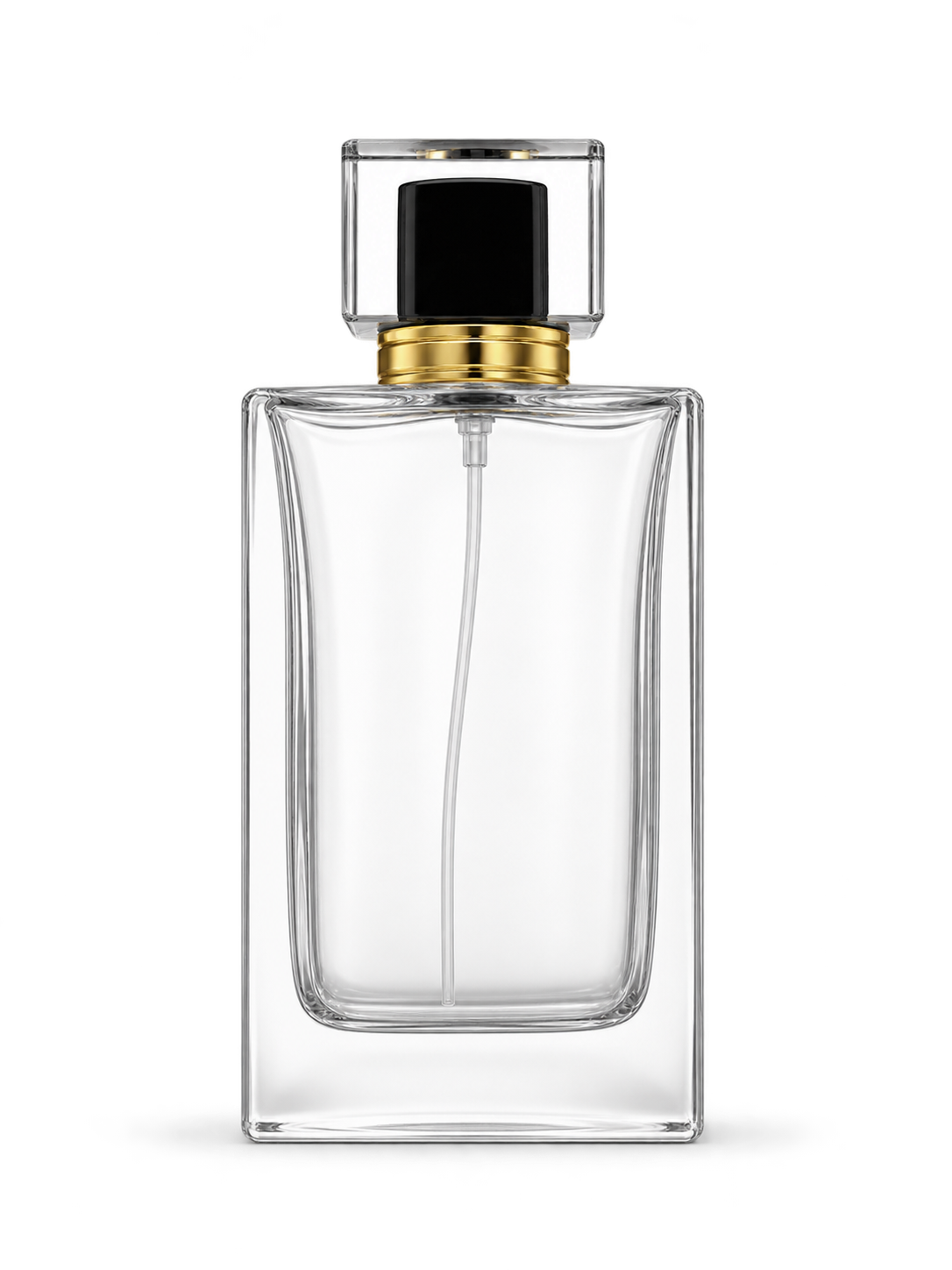 100ml 平型香水ボトル ガラス 品番XB417