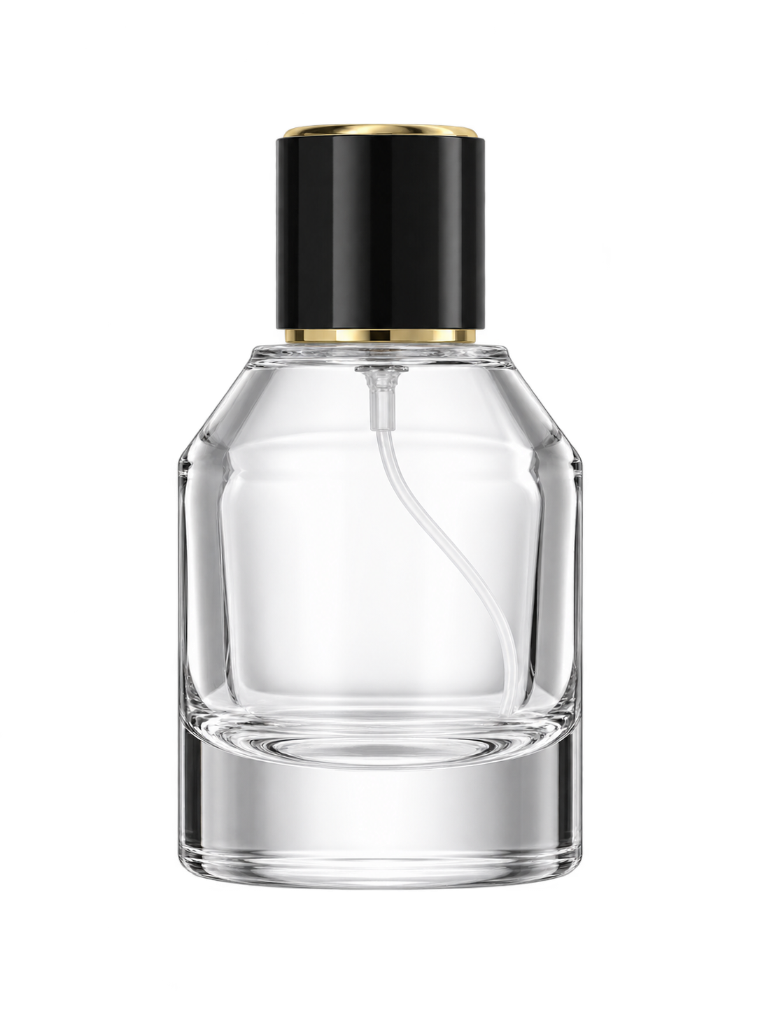 30ml コンパクトな円筒型香水ボトル ガラス 品番XB429
