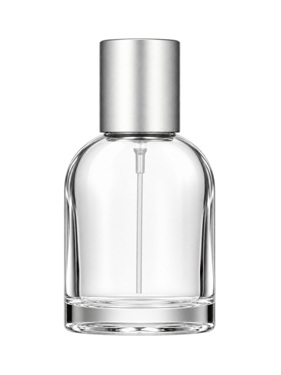50ml コンパクトな円筒型香水ボトル ガラス 品番XB437