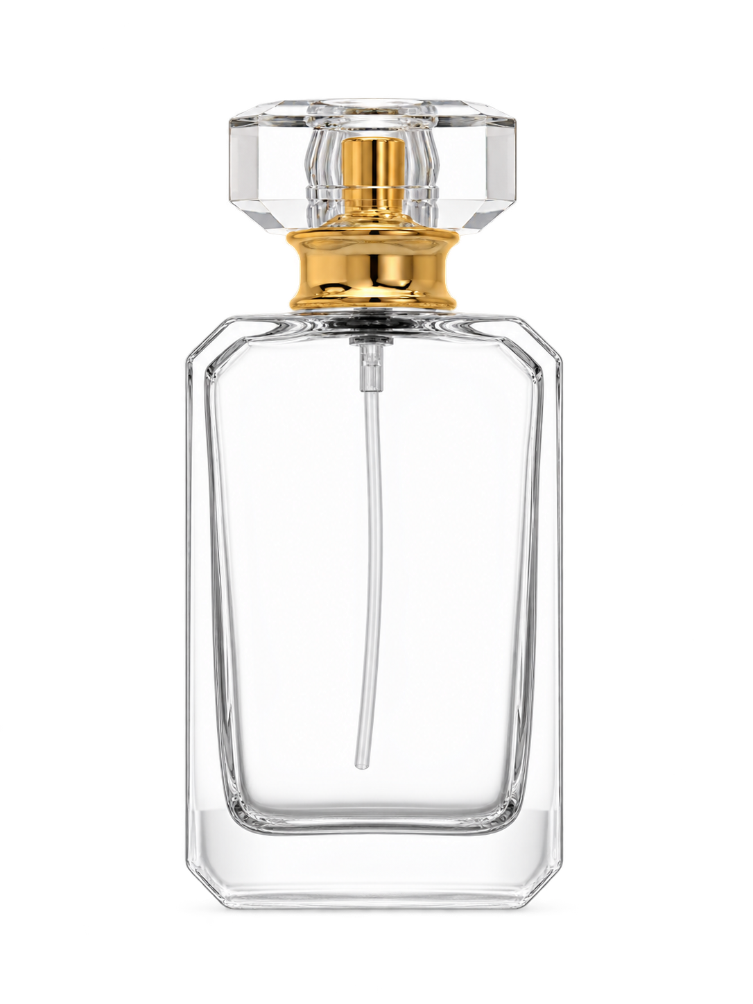 50ml 平型香水ボトル ガラス 品番XB453