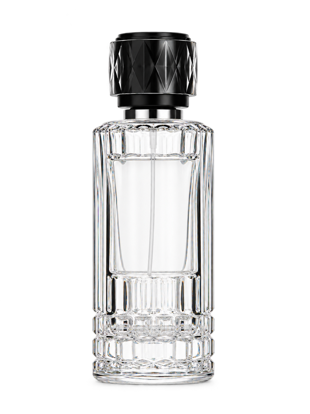 100ml 円筒型香水ボトル ガラス 品番XB469