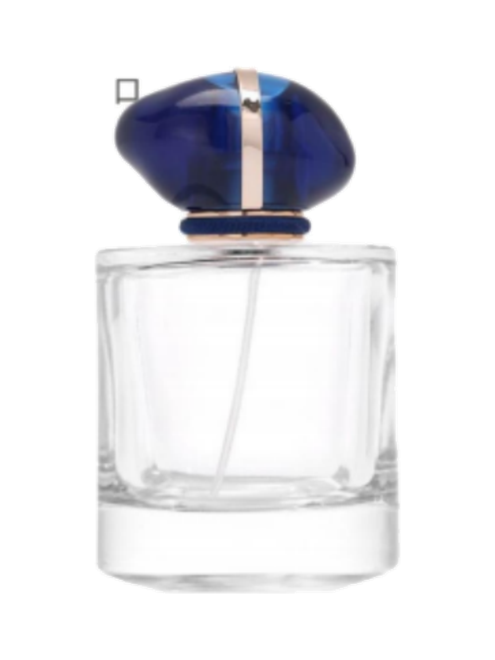 100ml コンパクトな角型香水ボトル ガラス 品番HYD1023