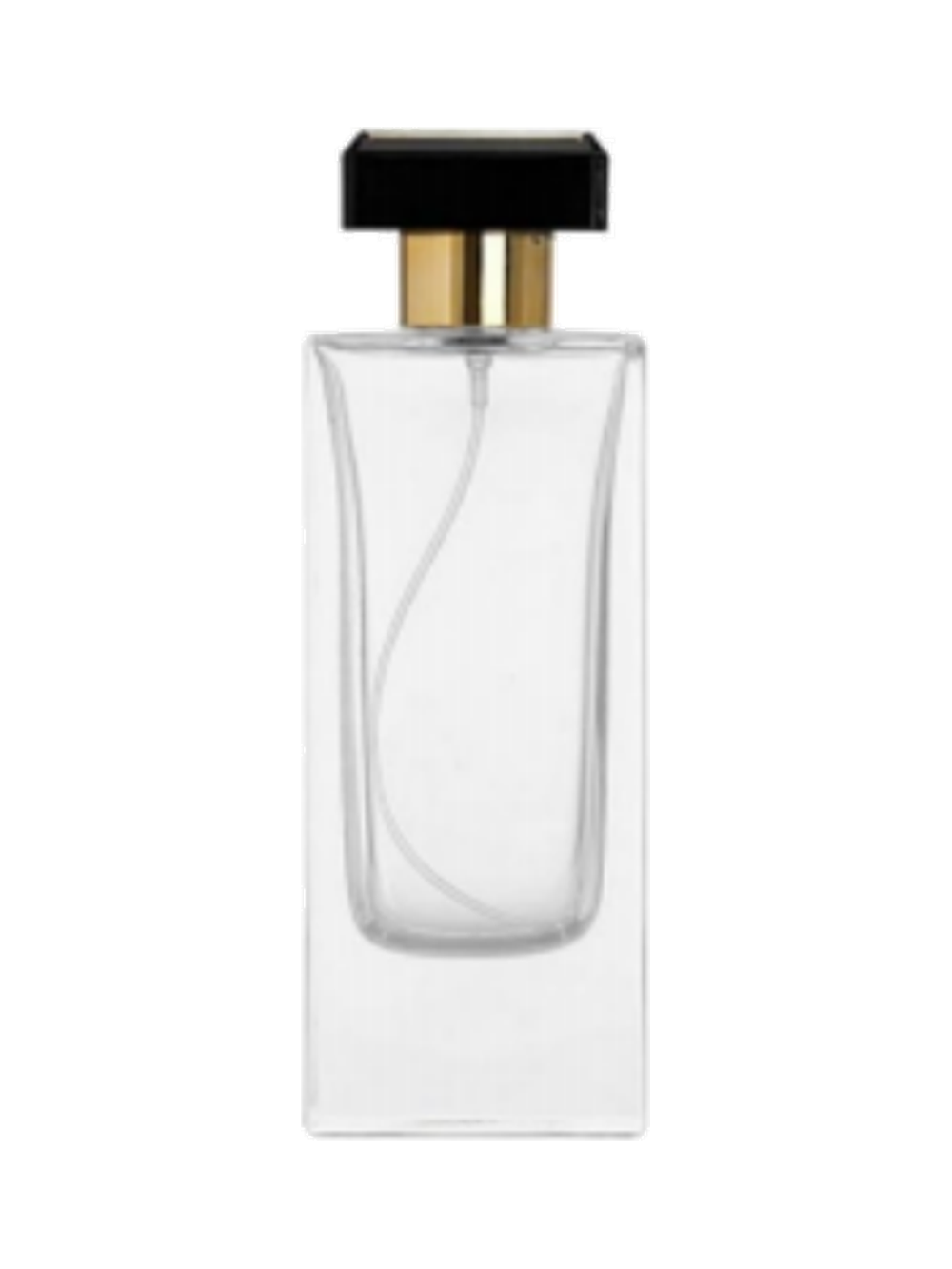 80ml 平型香水ボトル ガラス 品番HYD9150