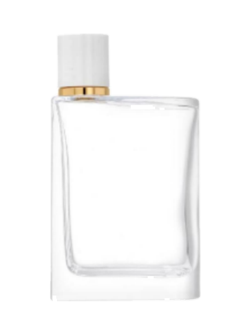 100ml コンパクトな平型香水ボトル ガラス 品番HYD933