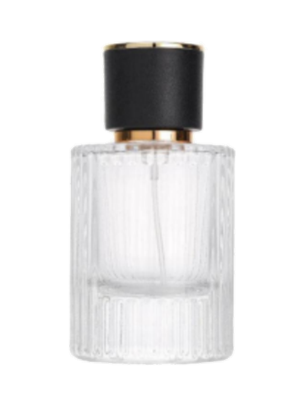 50ml コンパクトな円筒型香水ボトル ガラス 品番XB096