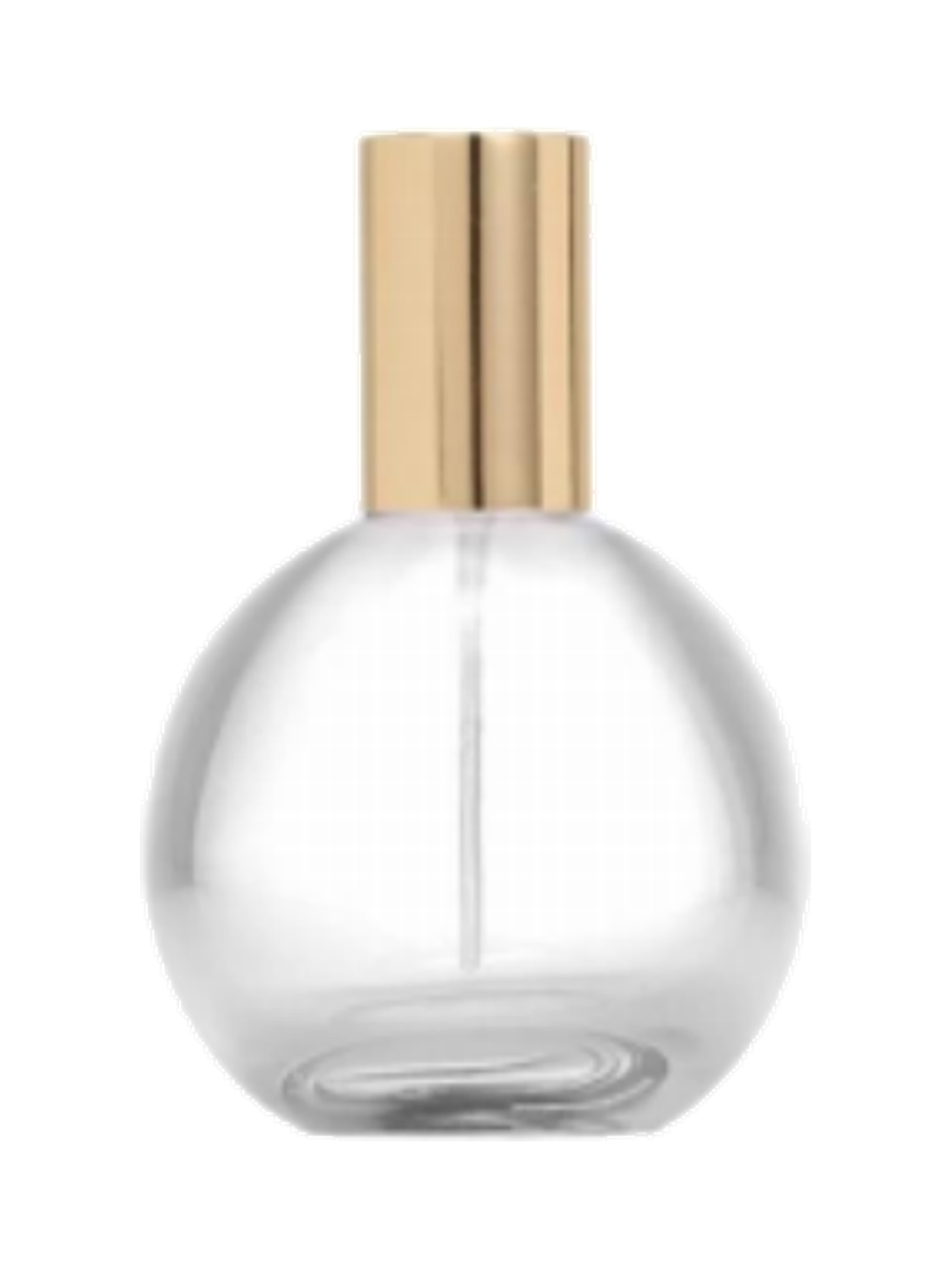 50ml コンパクトな円筒型香水ボトル ガラス 品番XB164