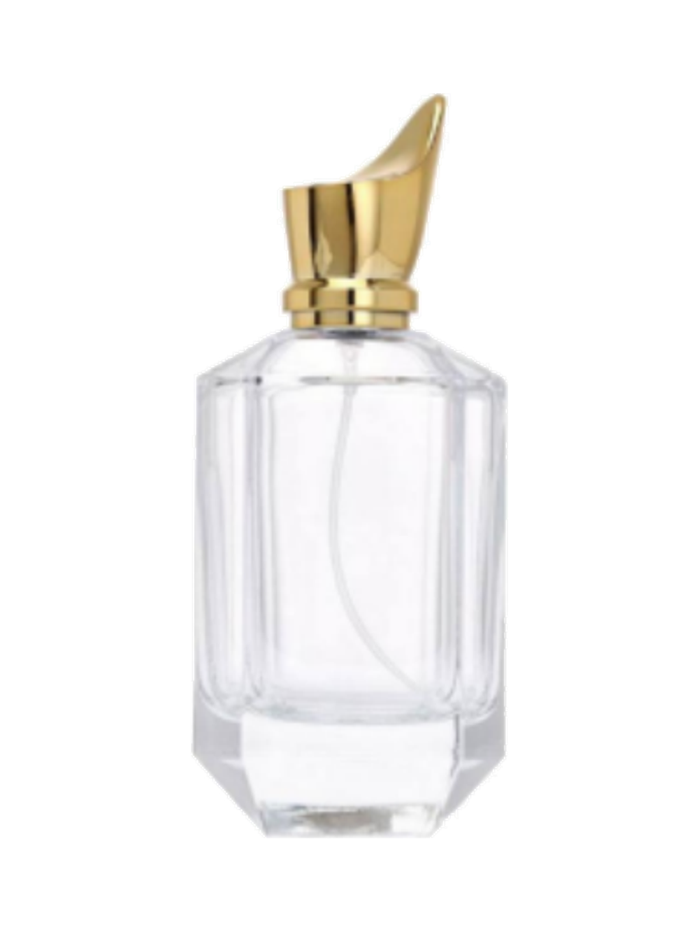 100ml 平型香水ボトル ガラス 品番XB173