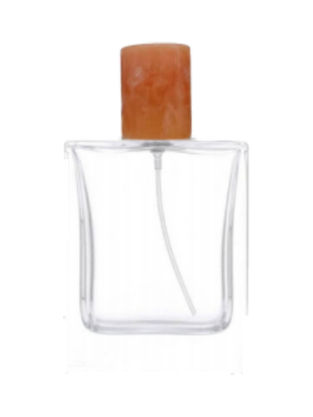 100ml コンパクトな平型香水ボトル ガラス 品番XB177