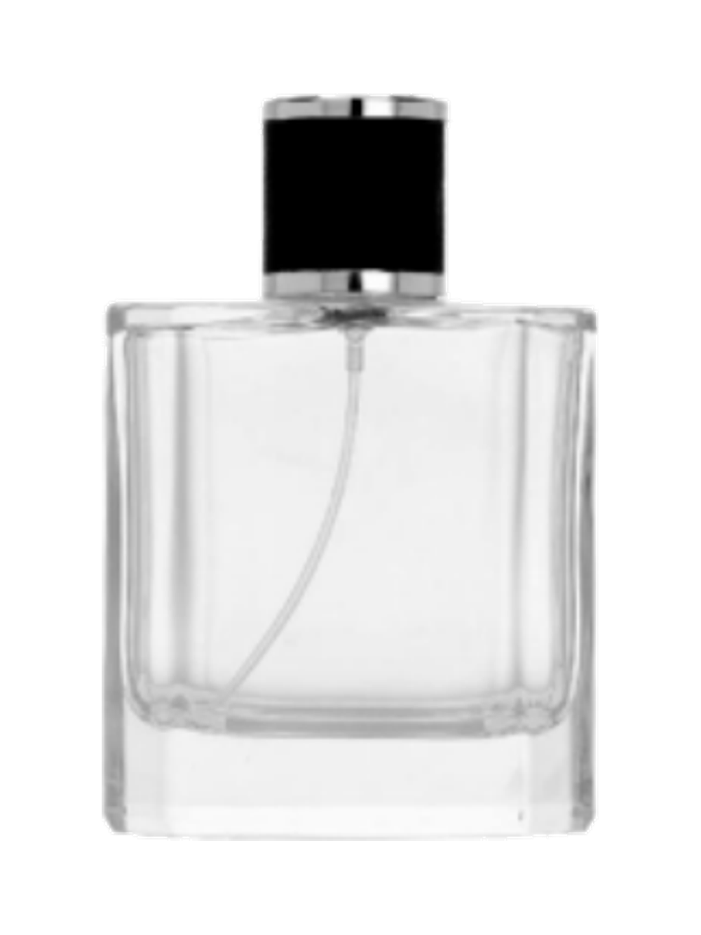 100ml コンパクトな平型香水ボトル ガラス 品番XB179
