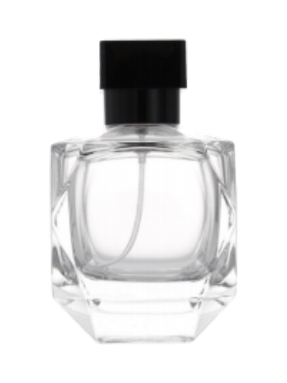 100ml コンパクトな角型香水ボトル ガラス 品番XB180