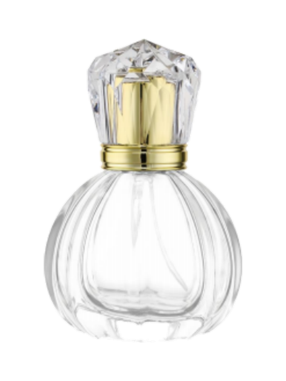 50ml コンパクトな円筒型香水ボトル ガラス 品番XB230