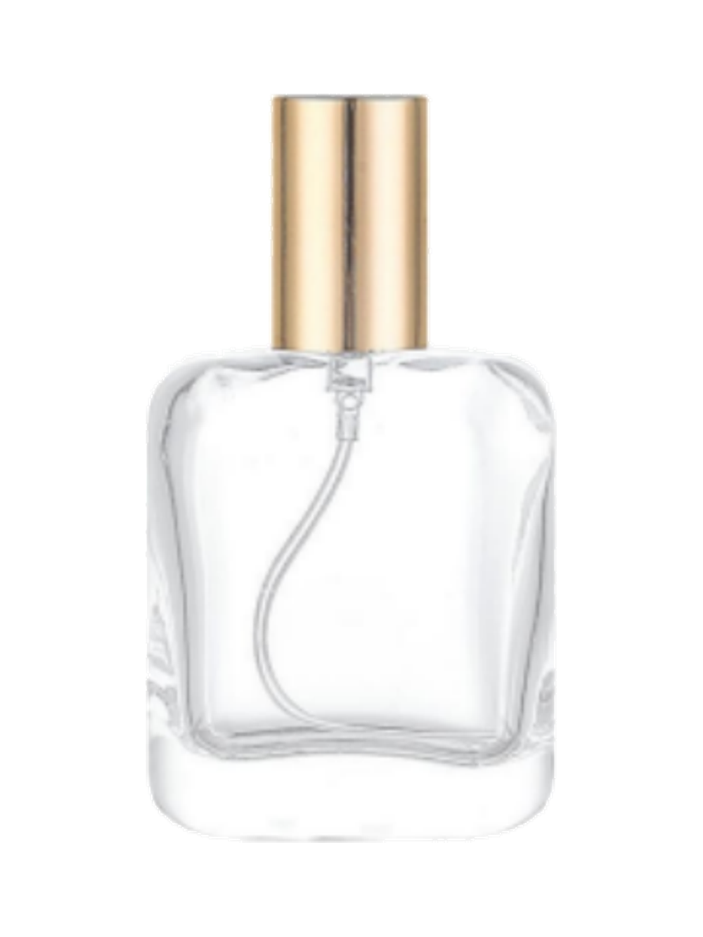 30ml コンパクトな平型香水ボトル ガラス 品番XB297