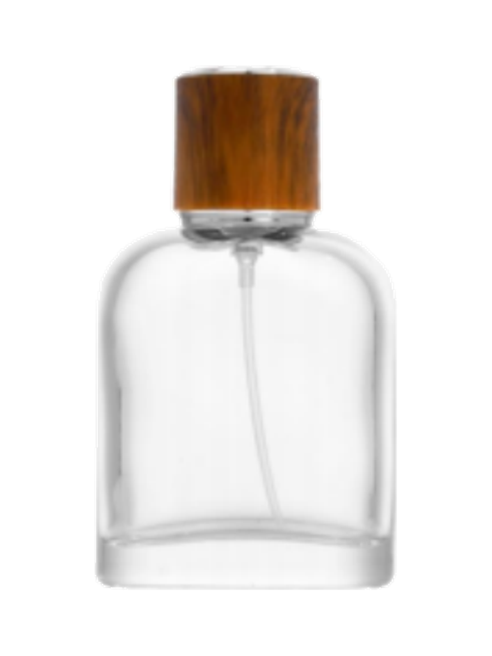 50ml コンパクトな平型香水ボトル ガラス 品番XB322