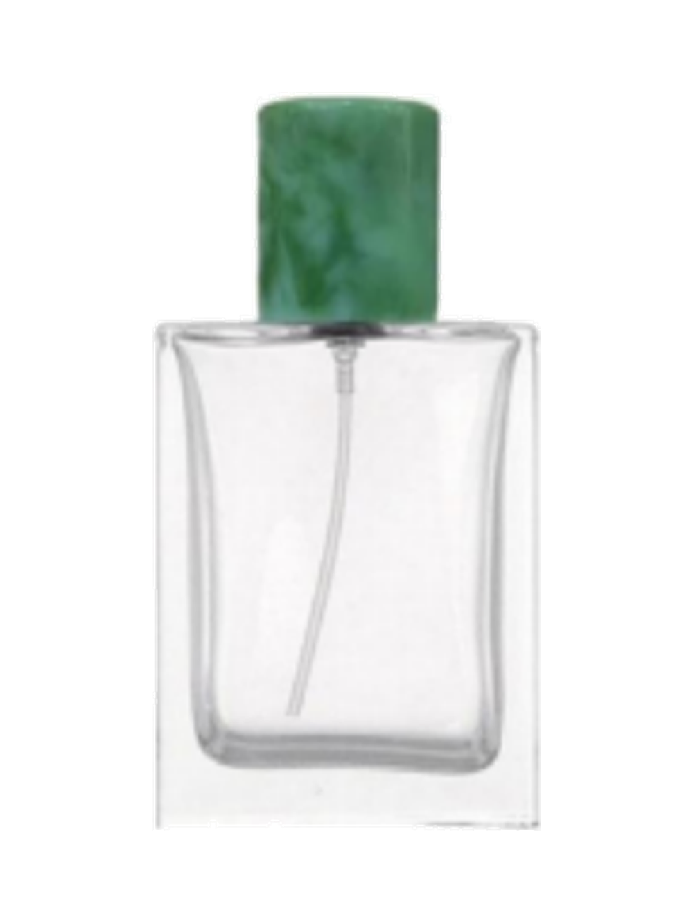 50ml コンパクトな平型香水ボトル ガラス 品番XB368