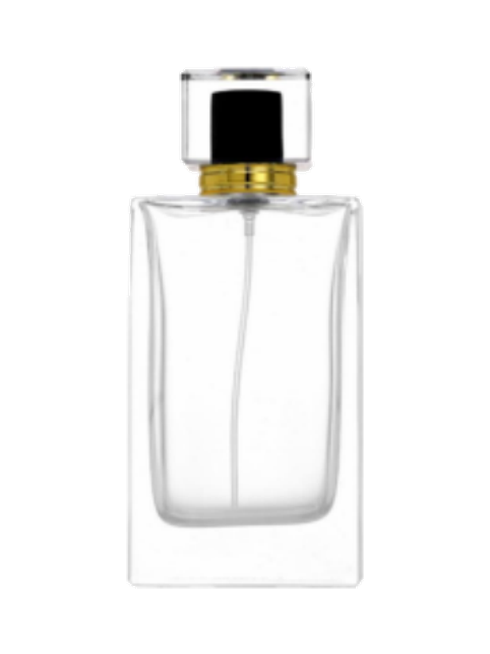 100ml 平型香水ボトル ガラス 品番XB417